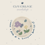 Announcement poster for a ceramic workshop in Belgrade