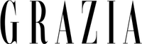 Grazia magazine logo black on white