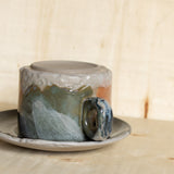 Handy Serenity šolja 200ml + tacnica | Šarena