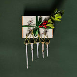 Winter Is Coming | Set of 5 Tree Ornaments